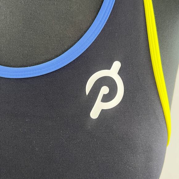 PELOTON Cadent Multi Support Bra Stretch Double Knit Scoop Neck Racerback Sz XS - Picture 4 of 9